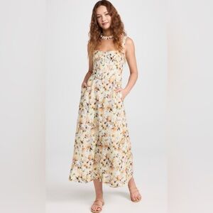 Bardot lilac corset dress